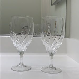 Two Waterford crystal cups